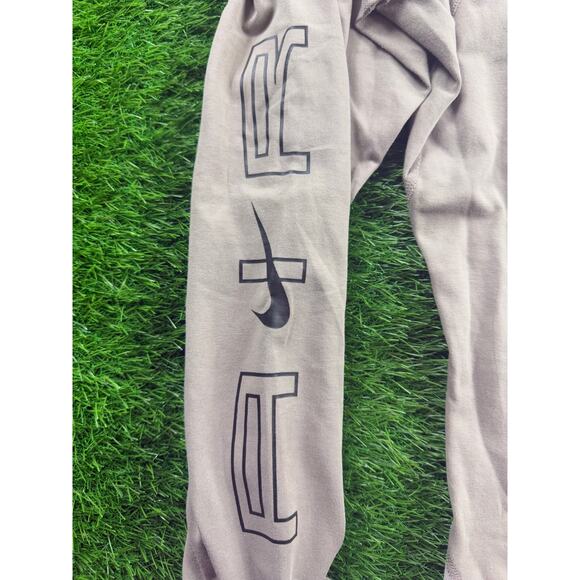 Nike Air Leggings Sz M Gray High Waist Compression Athletic Pants Women’s Gym - Picture 4 of 10